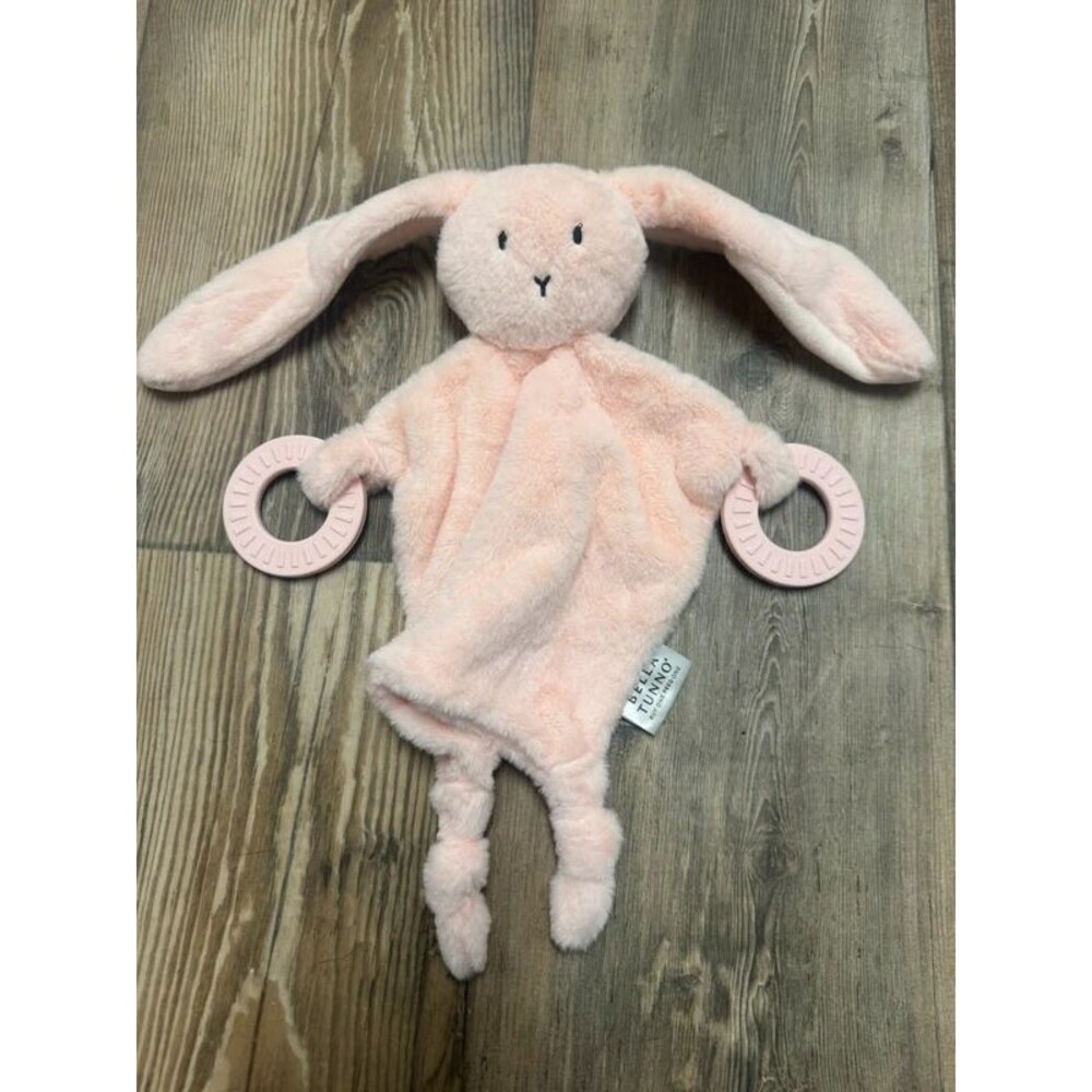 Teether Buddy plush bunny with rattle